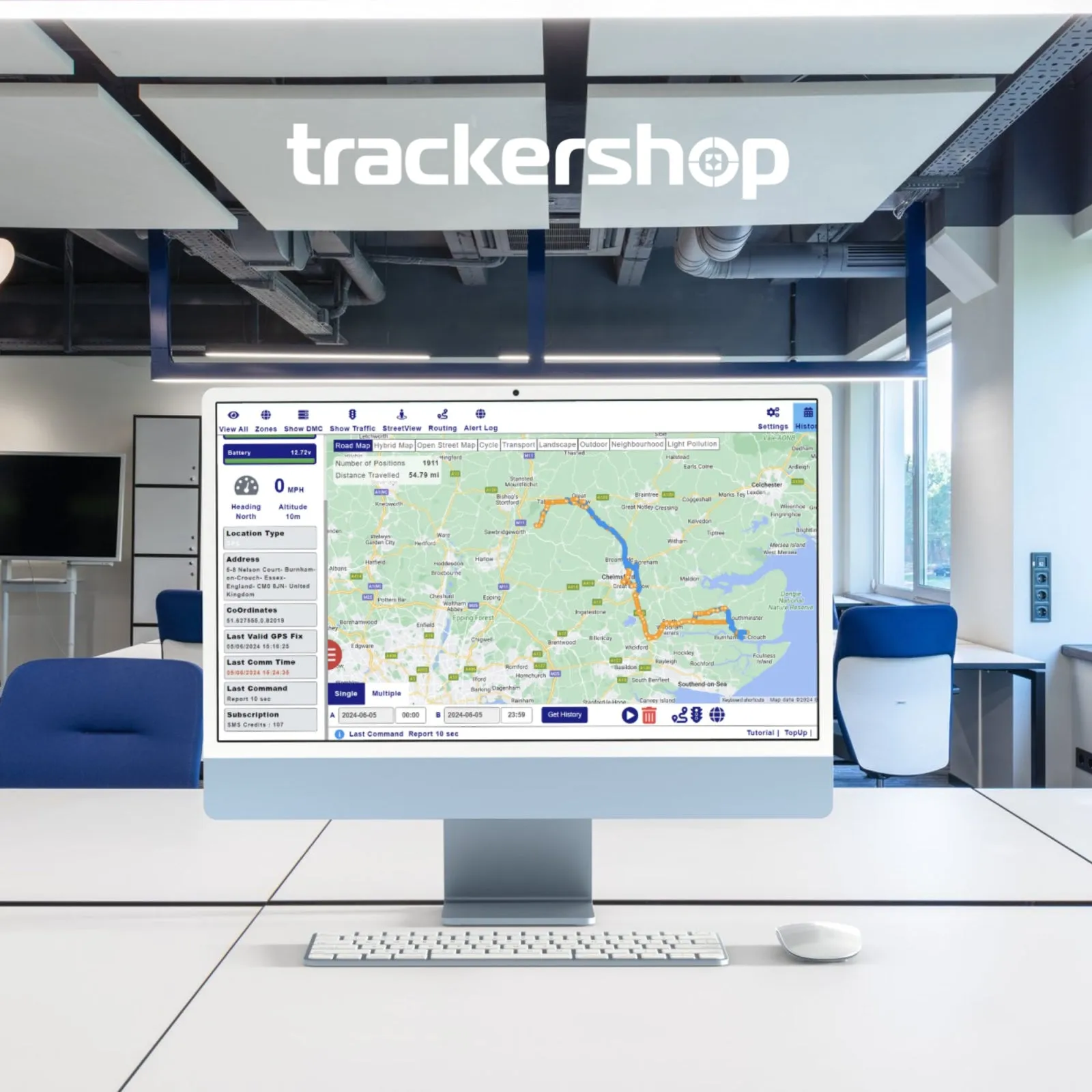 4G TS10 Hardwired Vehicle Tracker