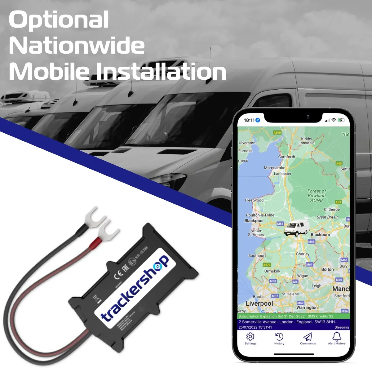 4G TS10 Hardwired Vehicle Tracker
