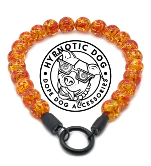 Amber Empress Resin Bead Collar