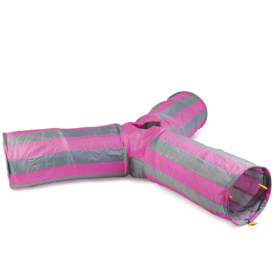 Ancol Acticat Y-Shaped Play Tunnel 50cm