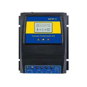 ATS Dual Power Inverter Automatic Transfer Switch Solar Charge Controller for Solar wind System