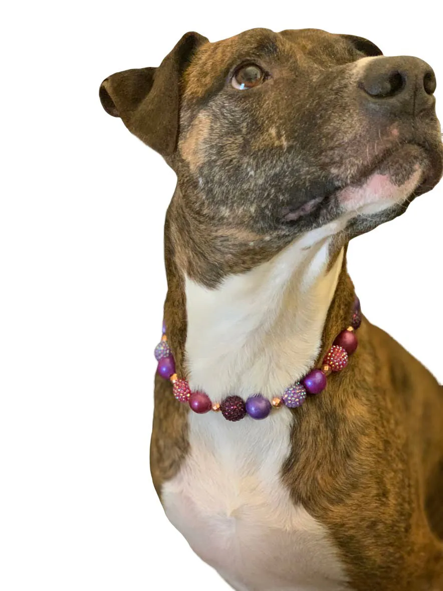 Berry Deluxe Glam ✨  Bead Collar