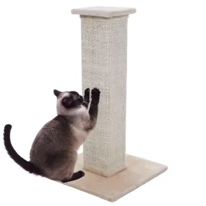Cat scratching post | Burlap