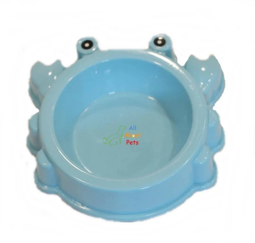 Crab Shaped Feeding Bowl For Cats & Dogs