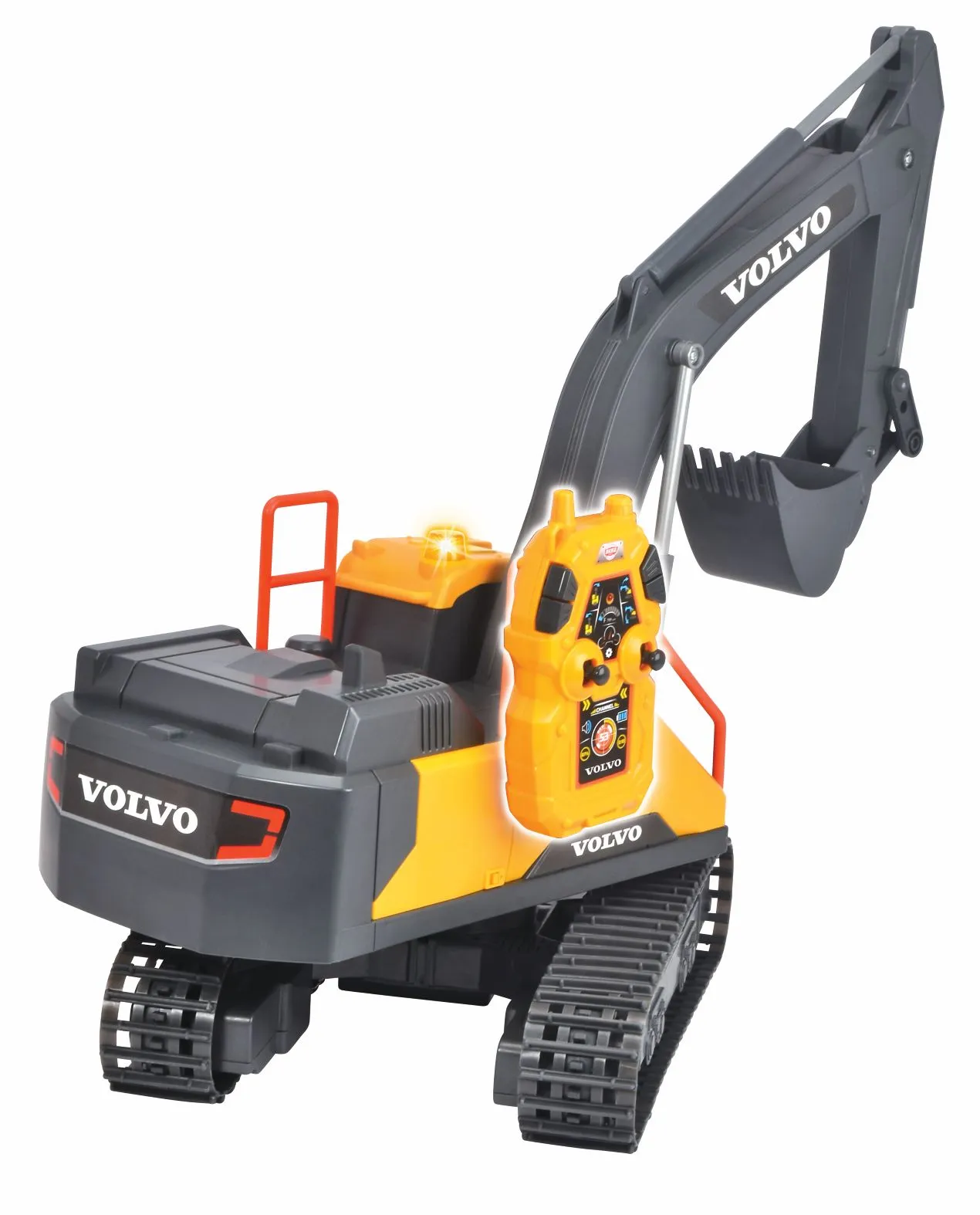 Dickie Toys Volvo Remote Control Light & Sound Mining Excavator