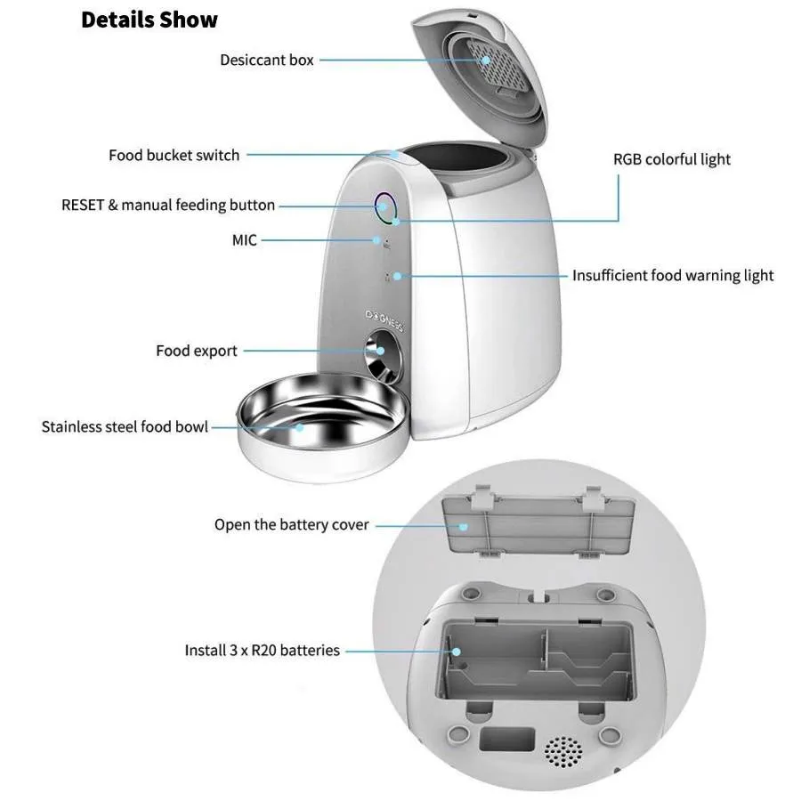 Dogness Mini 2L Feeder