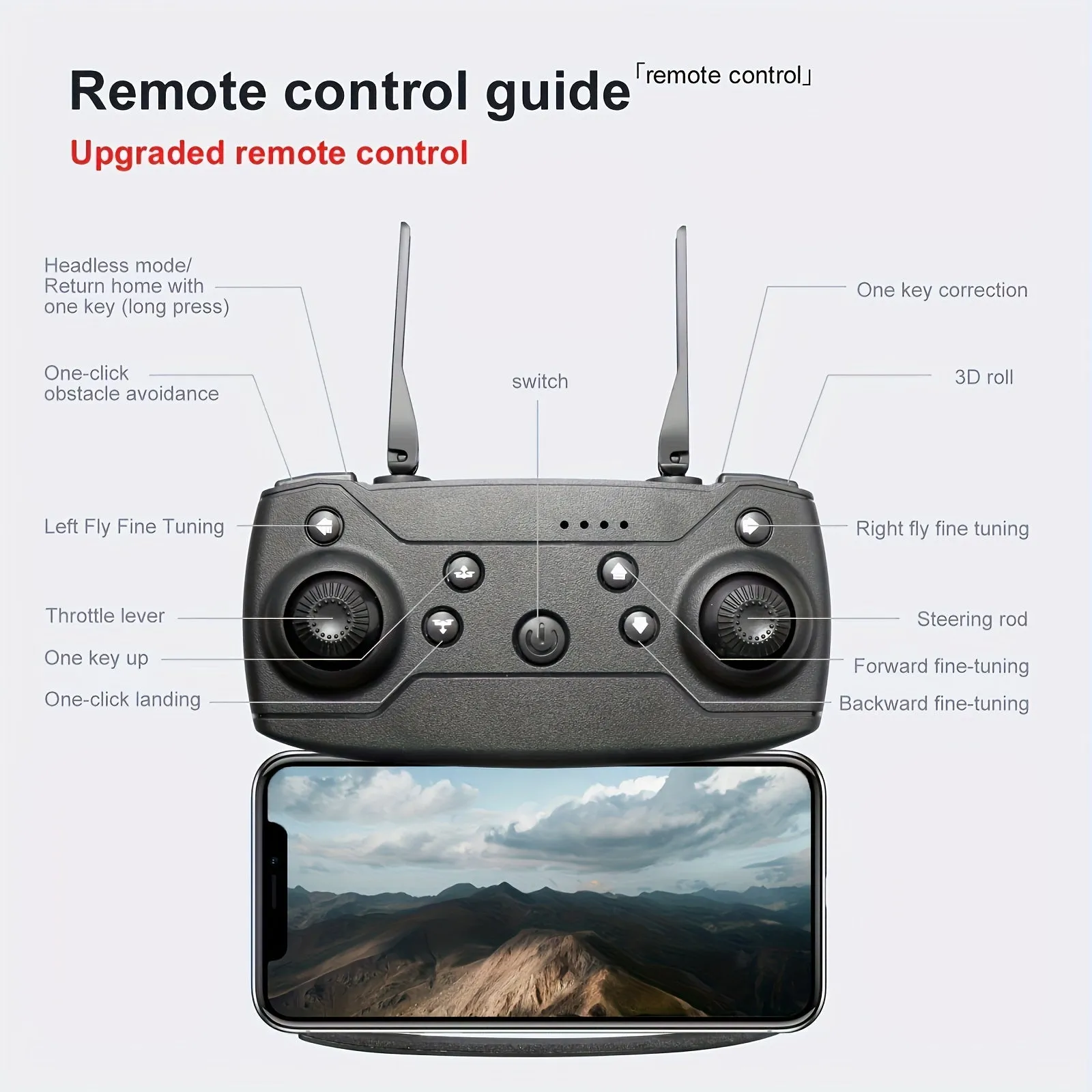 E99 Foldable Drone Affordable RC Quadcopter with Camera