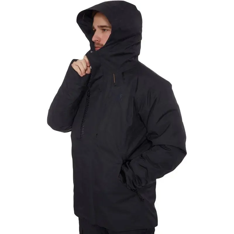 FHM Guard Waterproof Insulated Winter Jacket Black 20000 mm