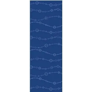 GoFit GF-PYM-BLU Printed Yoga Mat (Blue)