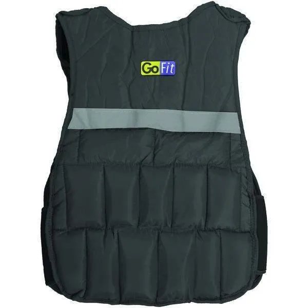GoFit GF-WV10 Unisex Adjustable Weighted Vest (10lb)