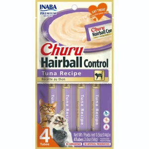 Inaba Churu Hair Ball Tuna Cat Treat 56g