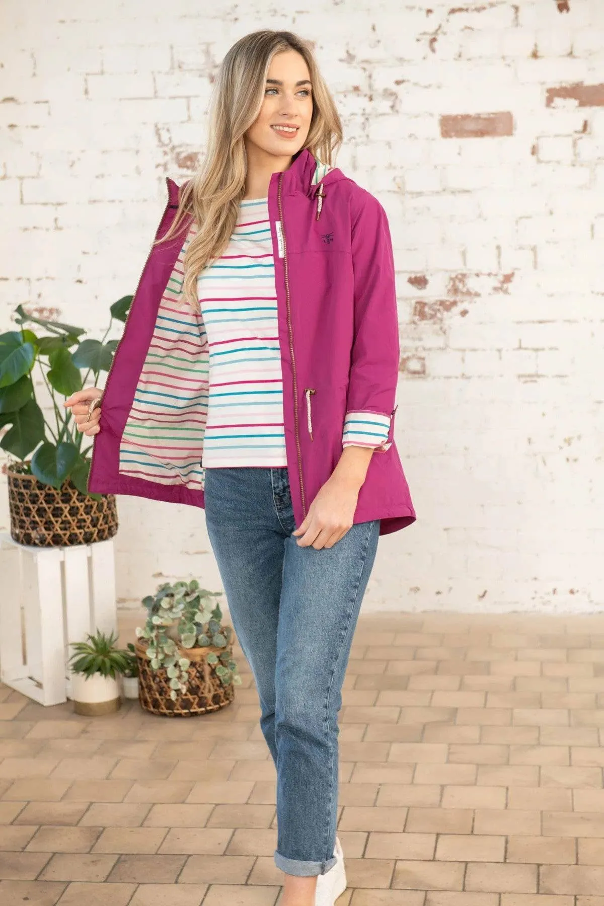 Lighthouse Victoria Jacket -RASPBERRY