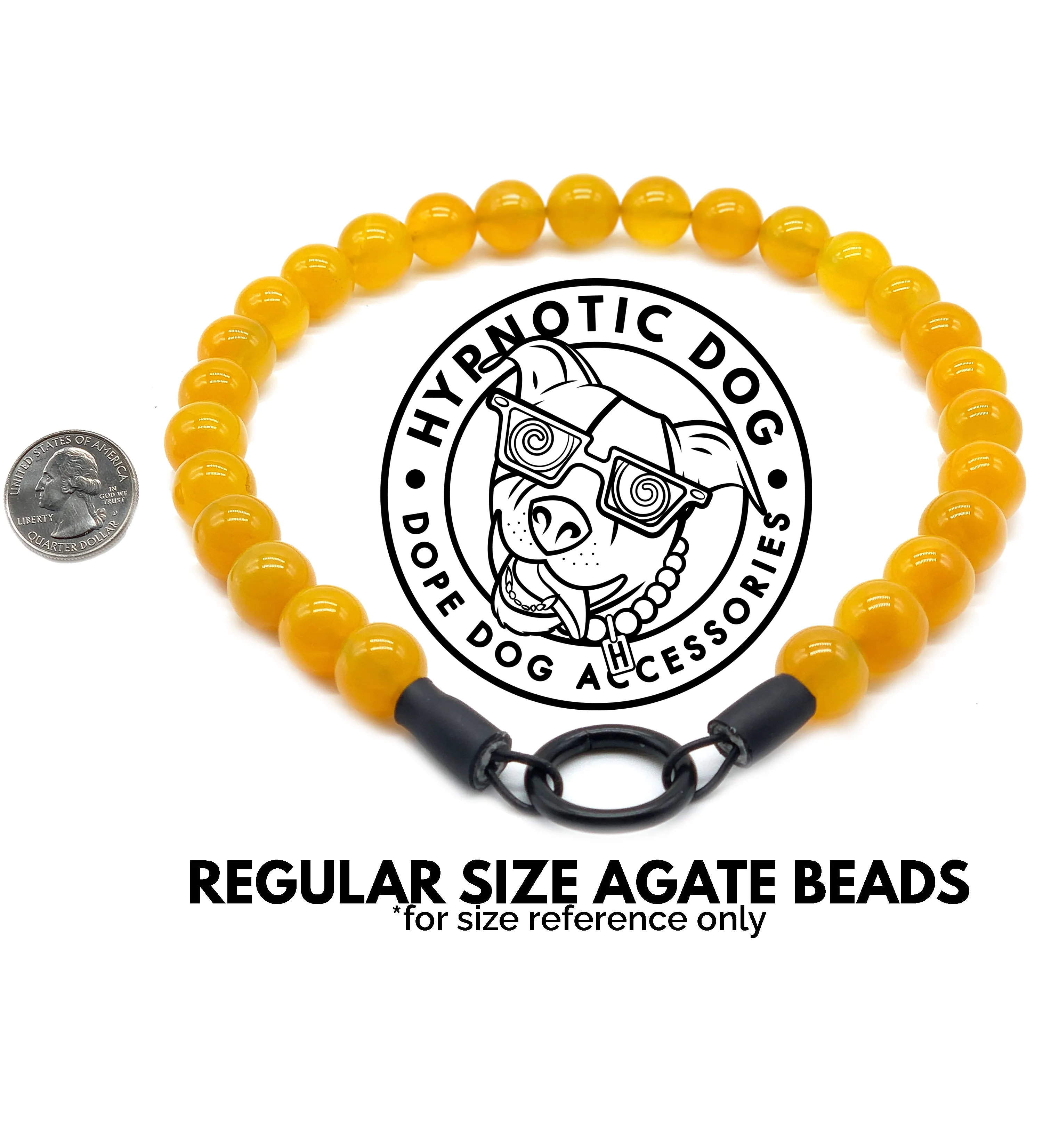 Magenta Agate Semi-precious Gem Bead Collar