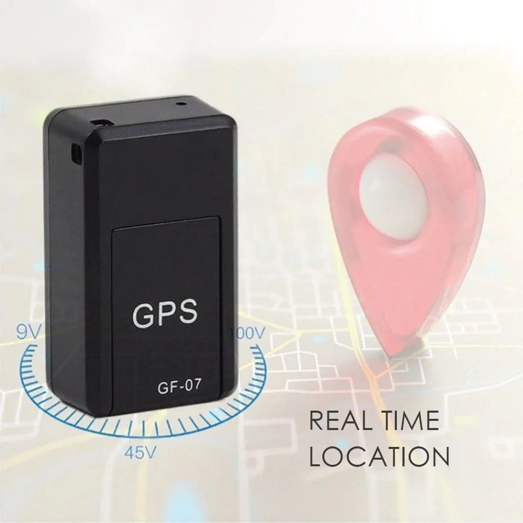 Magnetic Mini GPS Locator w/ Voice Record and Real Time Tracking