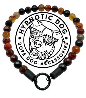 Mahogany Agate Semi-precious Gem Bead Collar