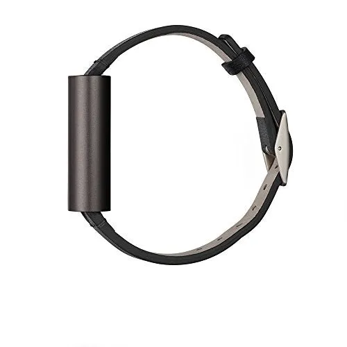 Misfit Ray - Fitness   Sleep Tracker with Black Leather Band (Carbon Black)