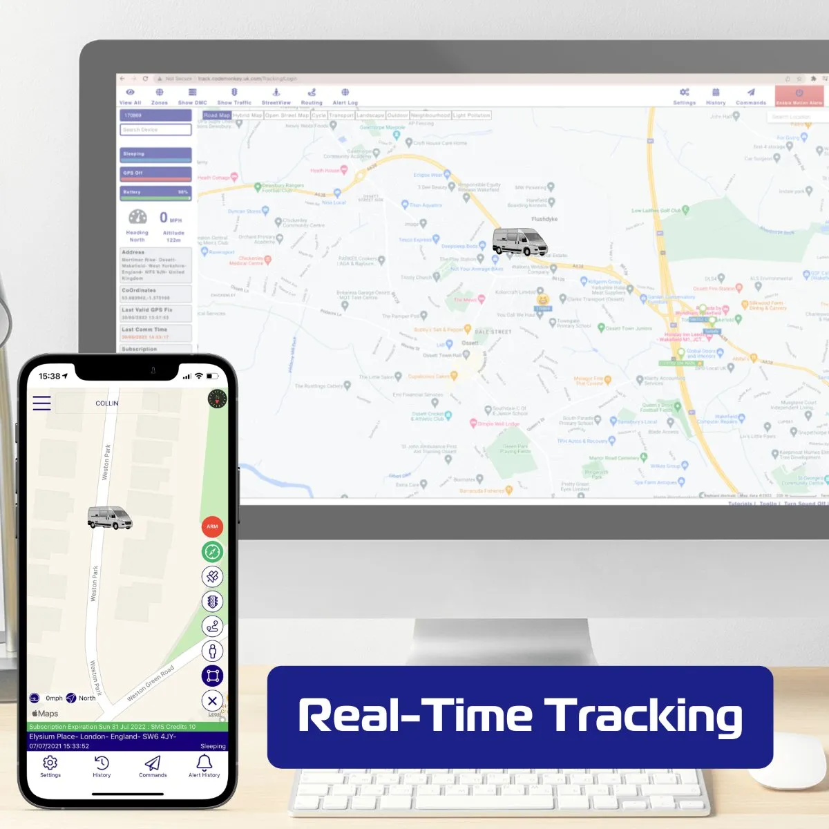 MoreTrack Motorhome Vehicle Tracker