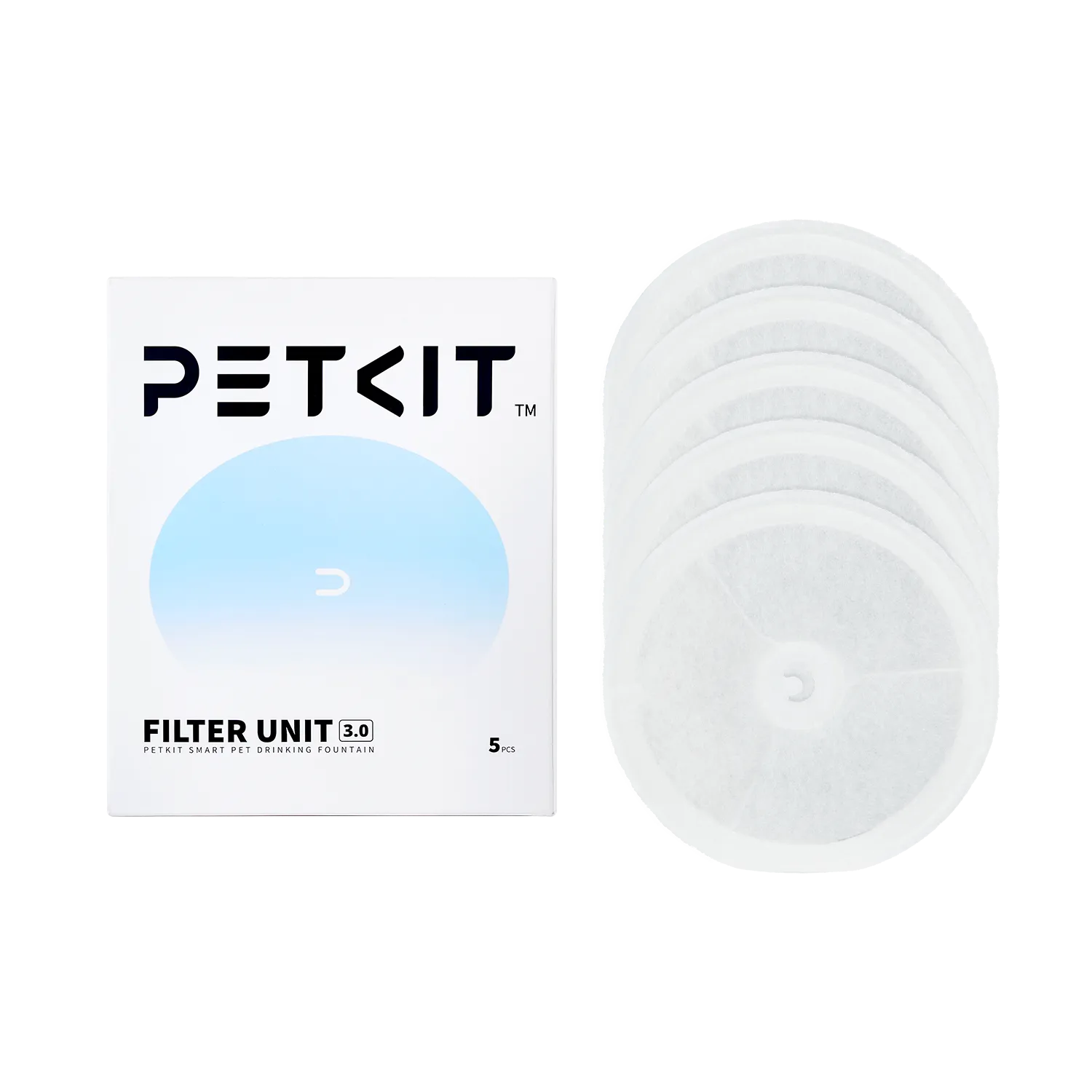 NEW Petkit Filter Unit 3.0 - 5-Pack for Pure Pet Water