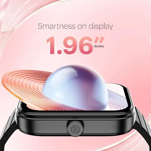 Noise Newly Launched ColorFit Pulse 3 with 1.96" Biggest Display Bluetooth Calling Smart Watch, Premium Build, Auto Sport Detection & 170  Watch Faces Smartwatch for Men & Women (Silver Grey)