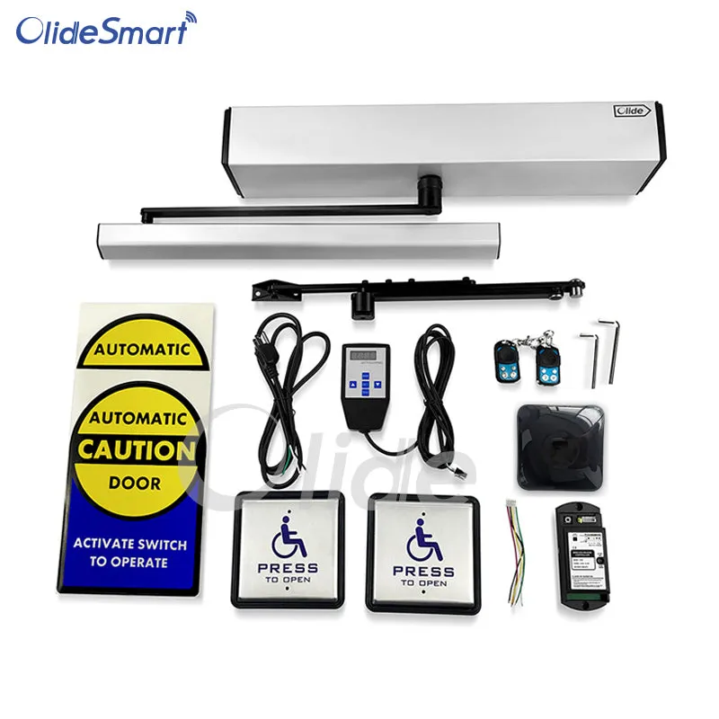 Olide DSW120 Smart Automatic Swing Door Opener, Phone APP Control Electric Door Closer