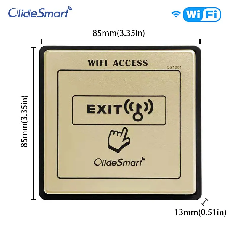 OS1001 Automatic Door Wifi Switch Work With Alexa, Google Home