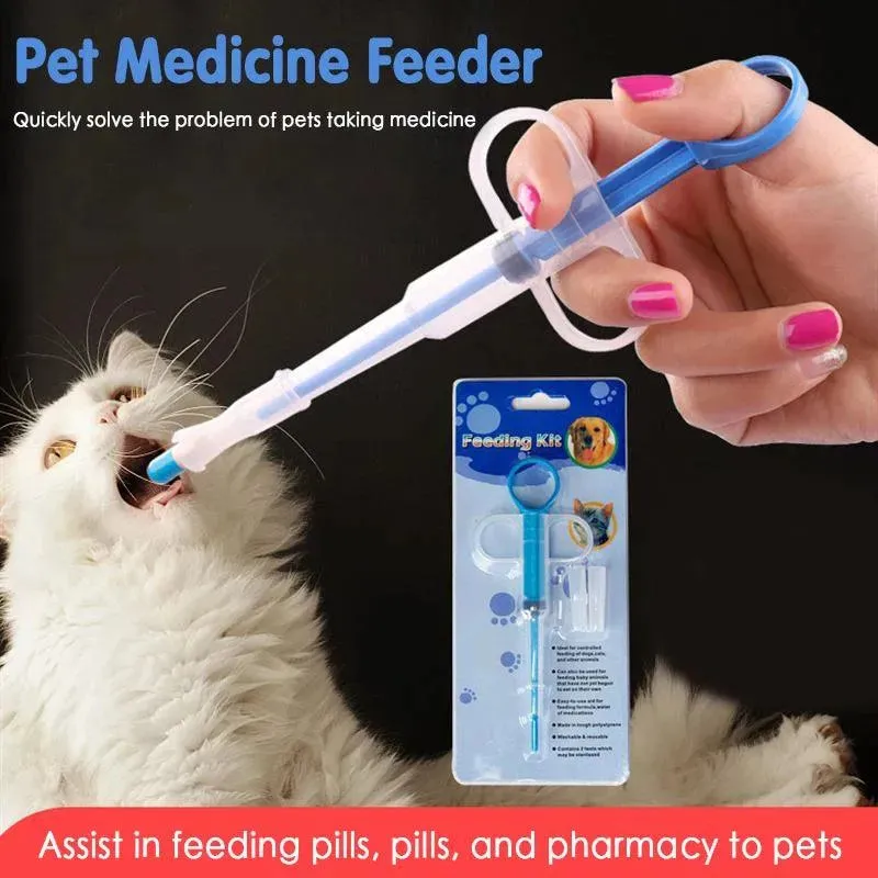 Pet Syringe Tablet Pill Gun Piller