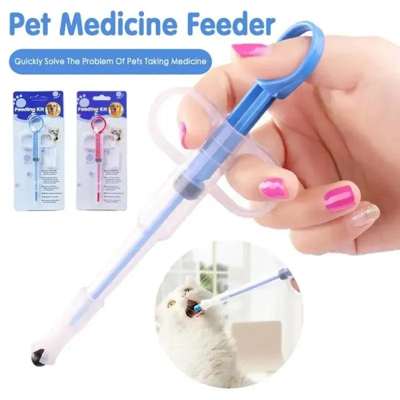 Pet Syringe Tablet Pill Gun Piller