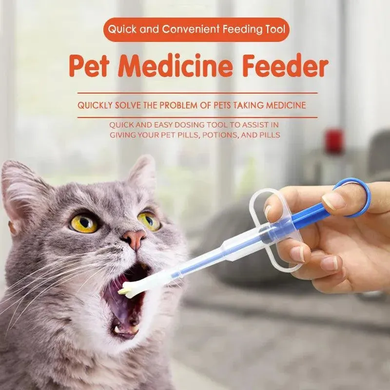 Pet Syringe Tablet Pill Gun Piller