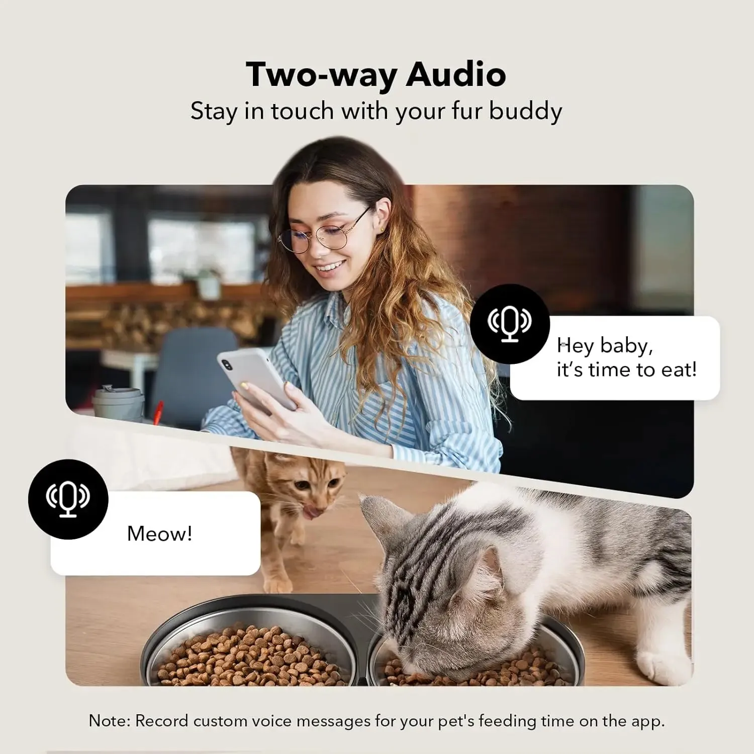 PETLIBRO Automatic Cat Feeder with 1080P HD Camera