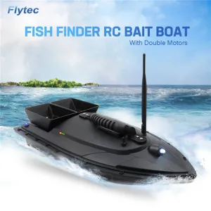 RC Boats Flytec 2011-5 / V007 / V500 Electric Fishing Bait RC Boat 500M Remote Fish Finder 5.4km/h Double Motor Toys Kit / RTR Version