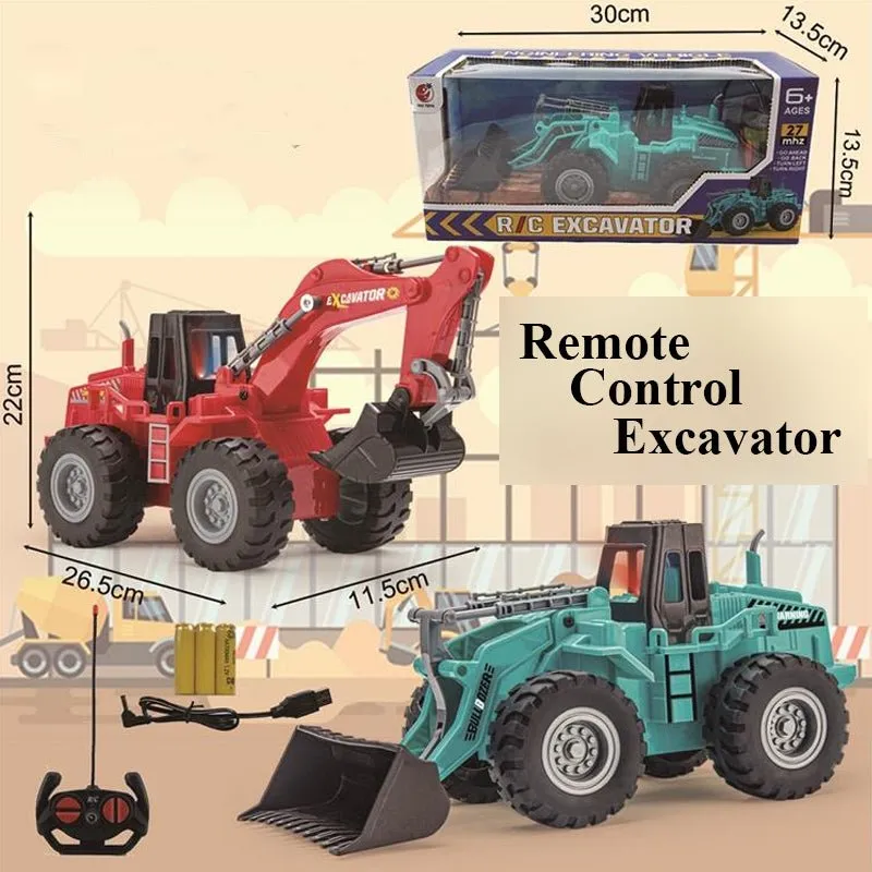 Remote Control Excavator Assorted | 1 Pcs