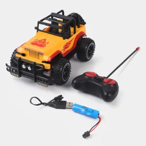 Remote Control Jeep | Yellow