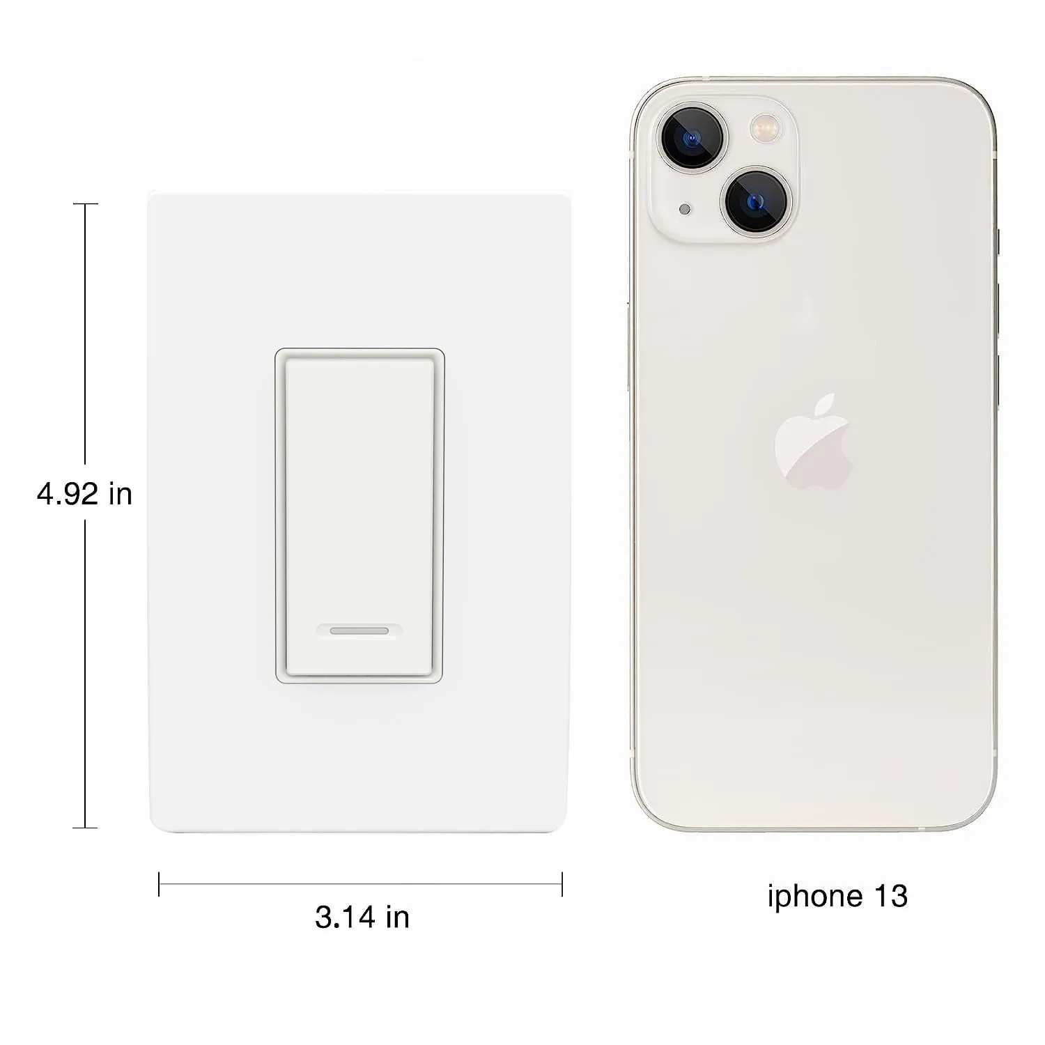 Smart WIFI In-Wall Light Switch with Timer Function BN-LINK