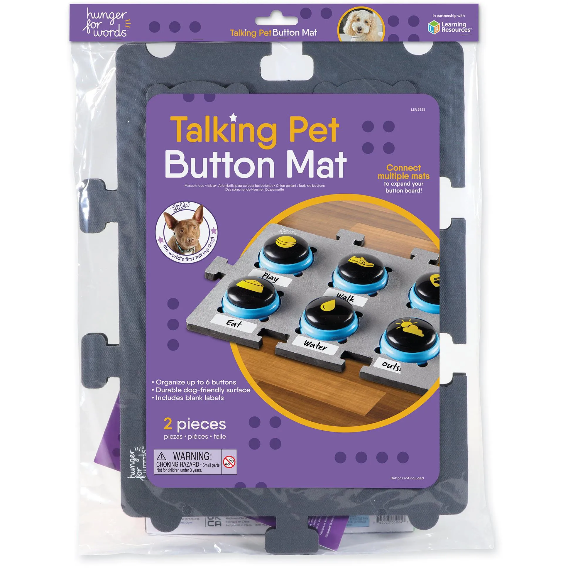 Talking Pet Button Mats