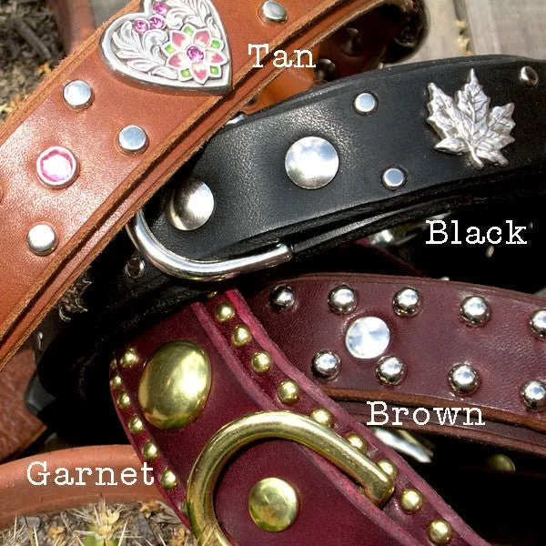 Traditional Leather Dog Leash