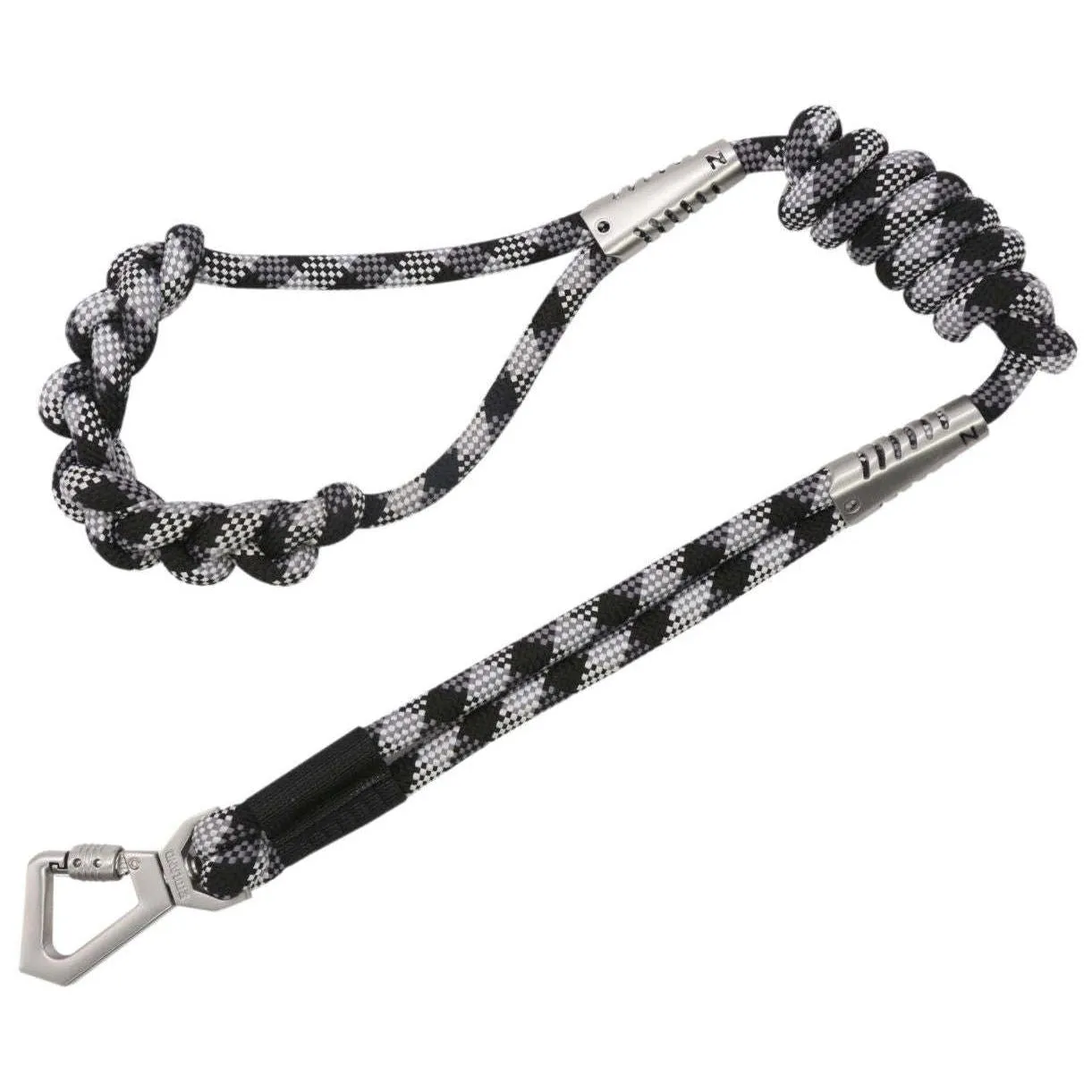 Training Dog Leash with Unique Knot-Gripped Handle Straps