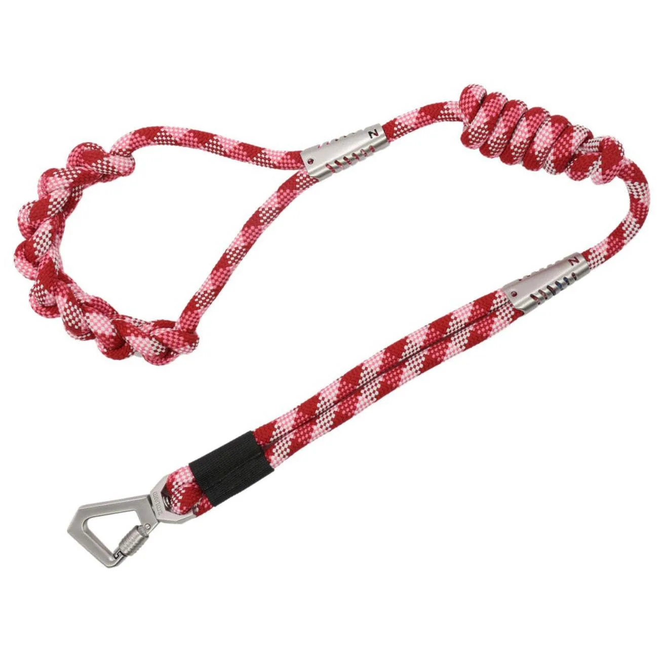 Training Dog Leash with Unique Knot-Gripped Handle Straps