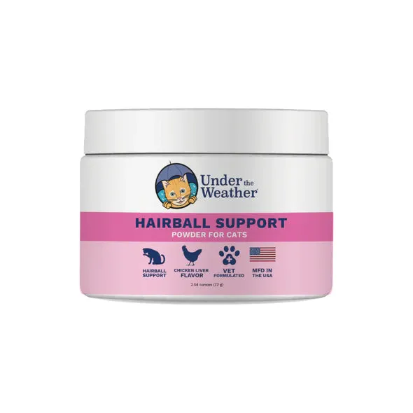 Under the Weather Hairball Support Powder for Cats 72g