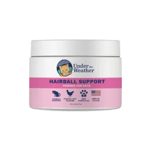 Under the Weather Hairball Support Powder for Cats 72g