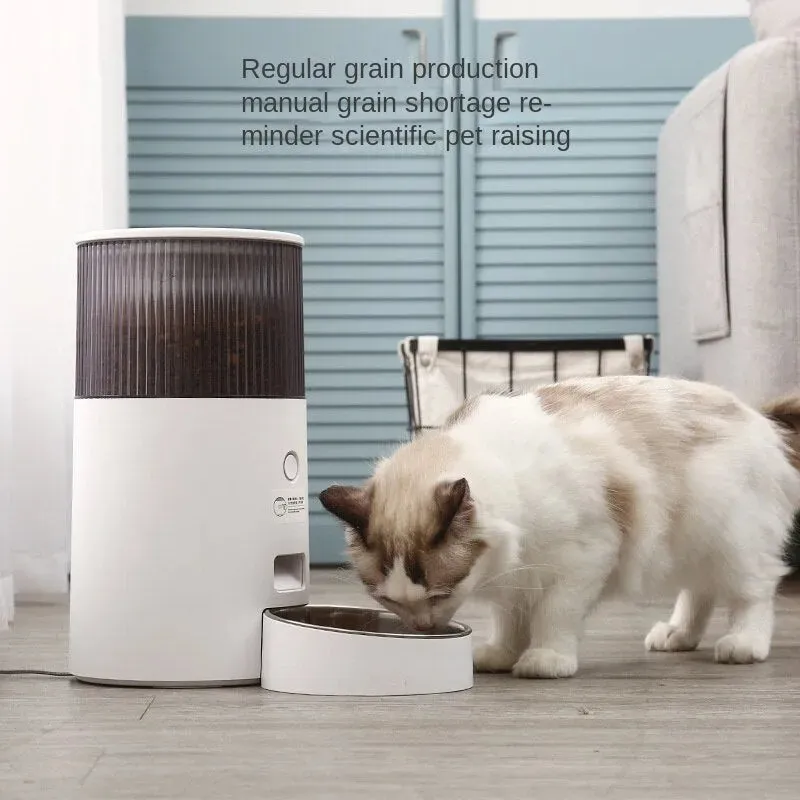 Wifi Pet Feeder & Waterer - Automatic Stainless Steel Dispenser