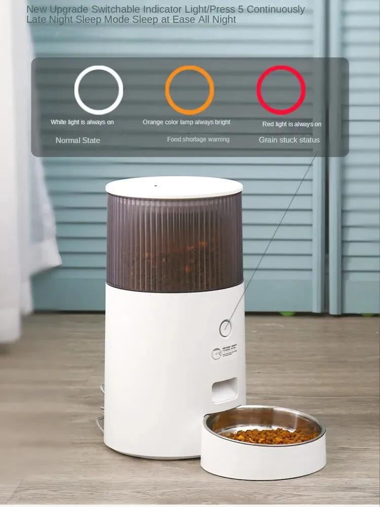 Wifi Pet Feeder & Waterer - Automatic Stainless Steel Dispenser